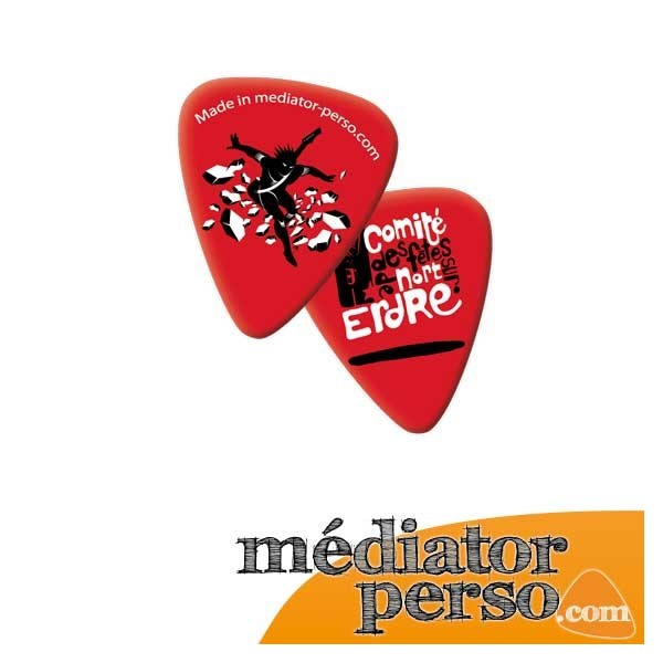 Médiators de guitare,HUIOP FP-03L 2 médiators de guitare